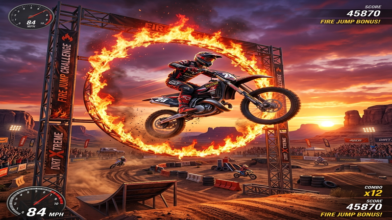 Moto X3M motocross stunt cover