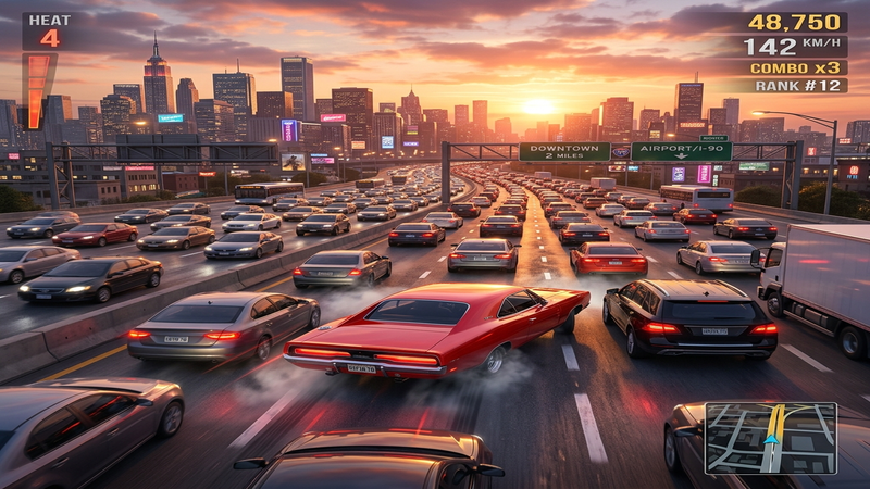 Traffic Jam 3D highway racing